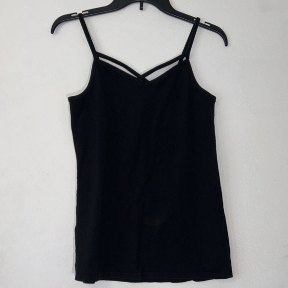 Torrid Black Strappy Tank Top size 0 (US L) - Picture 1 of 6